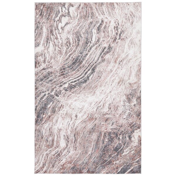 Safavieh 9 x 12 ft. Vogue Rust & Gray Power Loomed Rectangle Area Rug VGE162P-9 - main